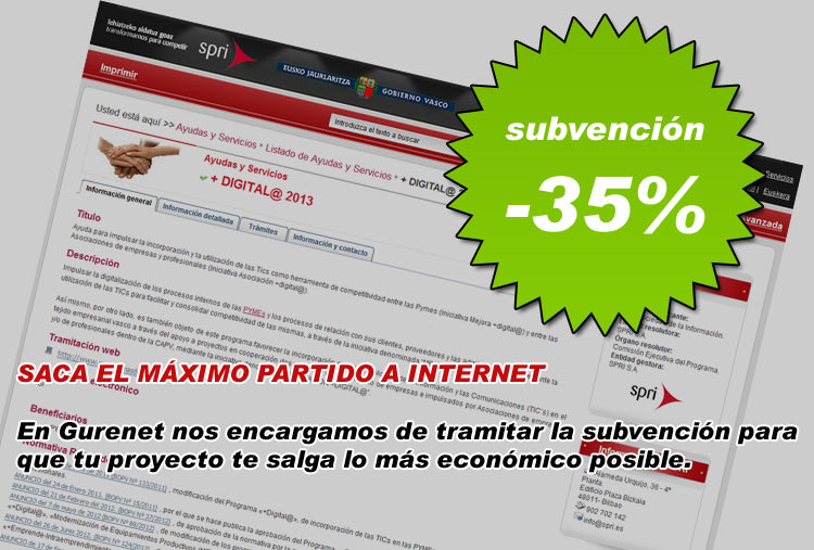 Subvención SPRI Hobeki Digitala 2013