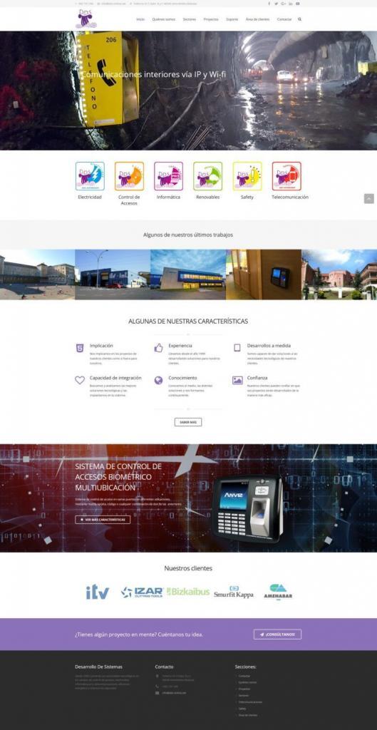 Rediseño web Construcciones García Pérez