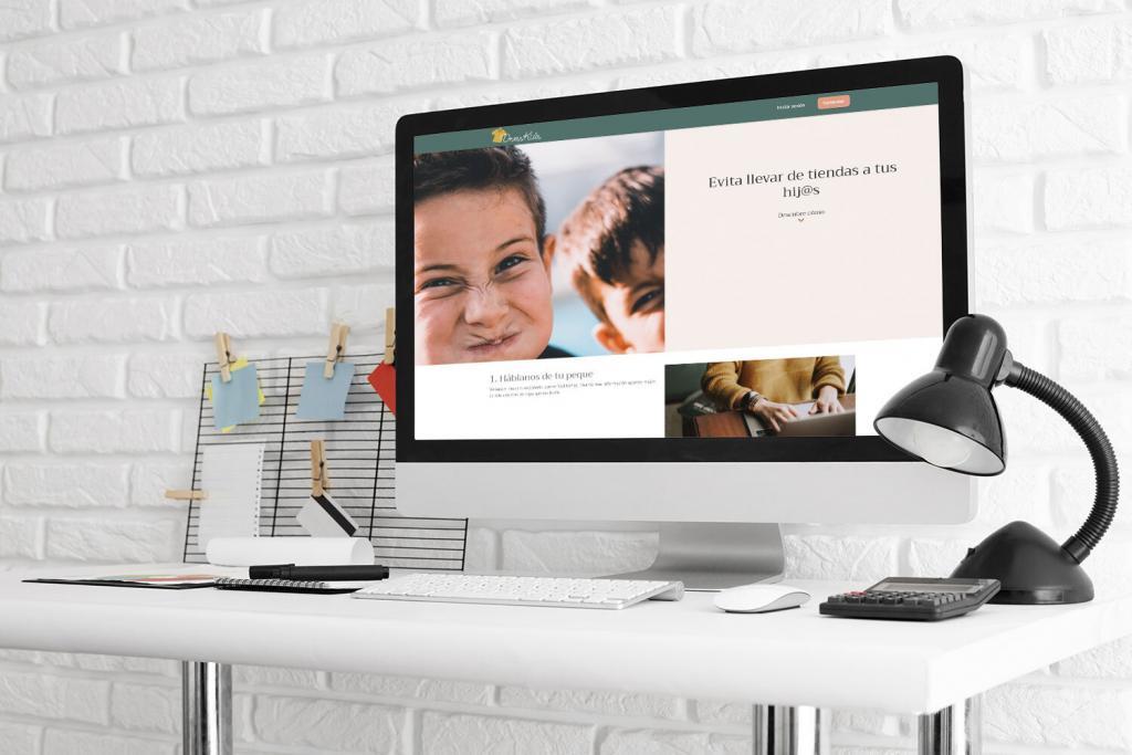 Diseño página web DressKids