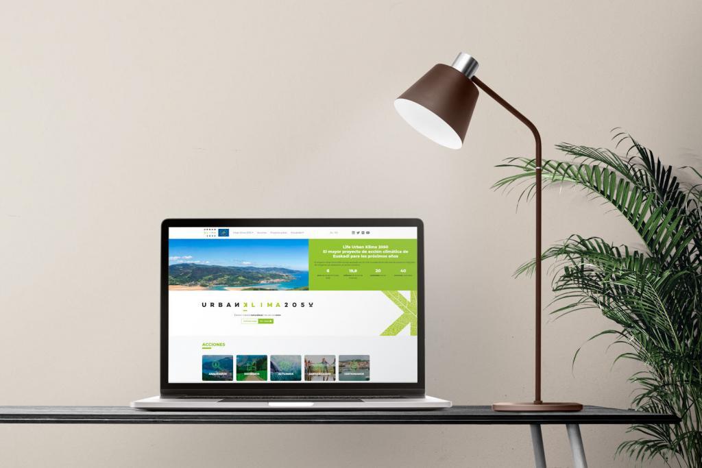 Diseño web Urban Klima 2050